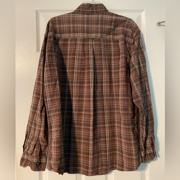 Woolrich Men's Striped Long Sleeve Button Down - Picture 7 of 7